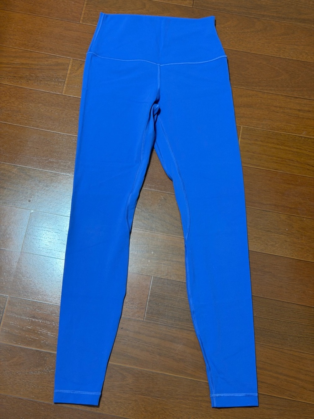 Lululemon Align Blue High Rise Ankle Leggings Size 6 Nylon Spandex
